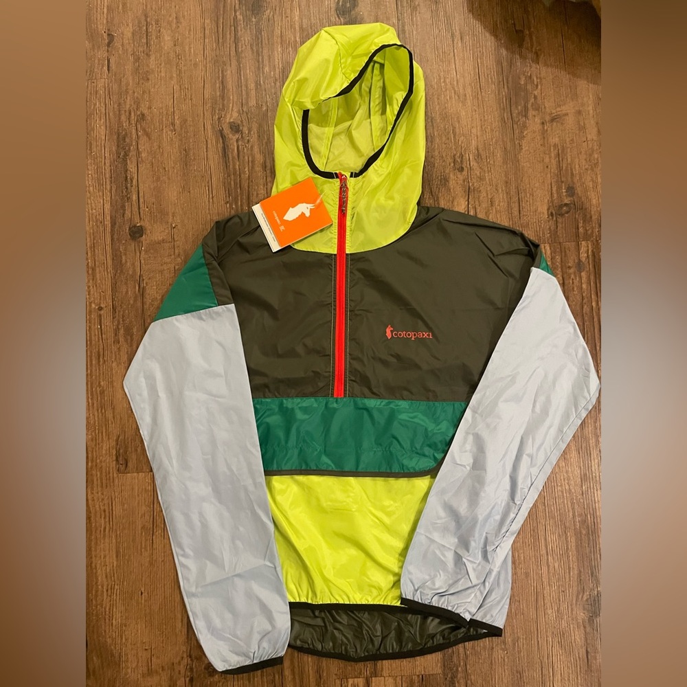 Brand New Cotopaxi Limeade Windbreaker